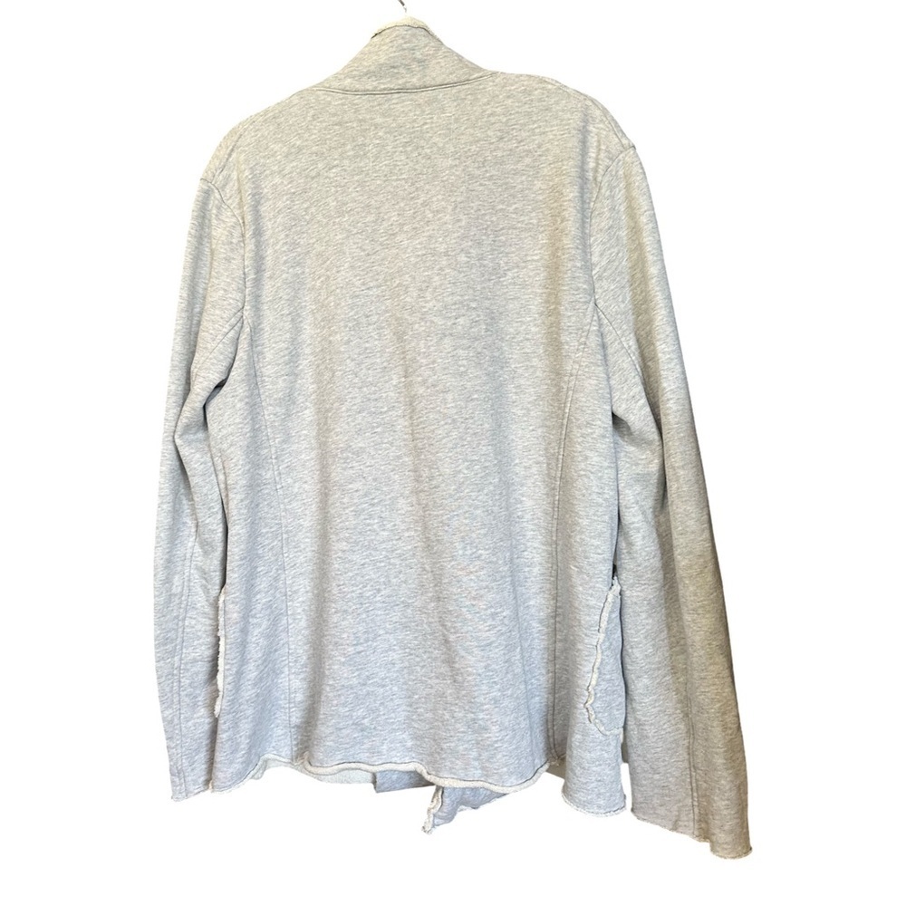 Frank & Eileen NWD Belfast Sweatshirt Peacoat Gray Melange Size S - Picture 4 of 8